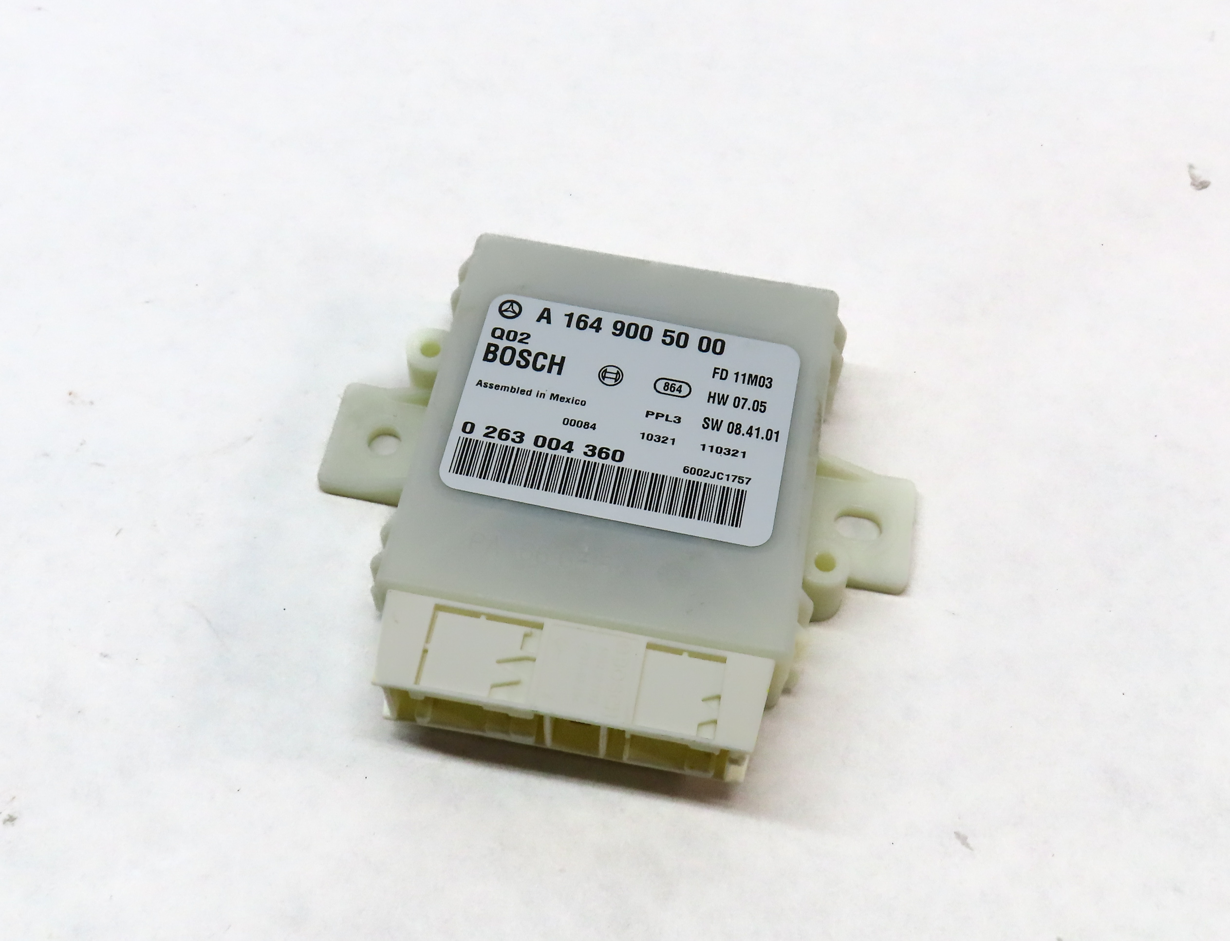 2009-2012 MB GL320 GL450 GL550 (X164) PDC PARK DISTANCE DRIVER ASSIST MODULE — exact item pictured